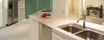 The snow white caesarstone tops were also mitred to 60mm by the sangengalo factory team. 2141 Snow