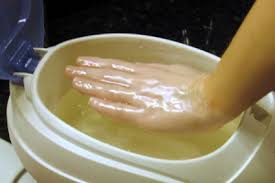 A paraffin wax treatment involves dipping your hands, feet, wrists, ankles, or elbows in melted wax. Diy Paraffin Wax Treatment For Dry Cracked Hands Feet
