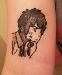 In fact, name tattoos are the most sought after tattoo designs, despite being the simplest, with tattoos just like name have existed long before the advent of technology. Taki From Your Name Done By Raine Knight At Deluxe Tattoo Chicago Il Imgur