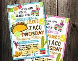 Taco Twosday Fiesta Birthday Invitation Printable Mexican Party Invite Cinco De Mexican Fiesta Birthday Party Fiesta Birthday Invitations Fiesta Birthday Party