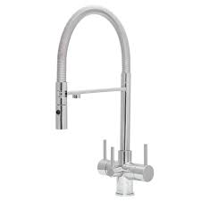 The frap 3 way filter tap is a gorgeous stainless steel tap that complements almost any kitchen decor. 3 Way Water Filter Taps Uk Triflow Kitchen Taps Fountain Softeners