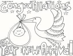 Amongst numerous benefits, it will teach your little wedding guest/ planner to focus, to develop motor skills, and to help recognize colors. Free Printable Baby Shower Coloring Pages Coloring Home
