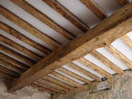 Lysaght Purlins And Girts Are Light Weight Structural Steel Sections Designed For Strength An Exposed Wood Ceilings Exposed Beams Basement Ceiling Ideas Cheap
