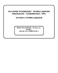 Download silabus kurikulum 2013 qur an hadits mts. Silabus Al Quran Hadist Kelas 7 Semester Genap Quran Hadits Kelas 8 Semester 2 Nusagates Menghargaidanmenghayatiajaran Agama Yang Dianutnya 2 Your Whitelies