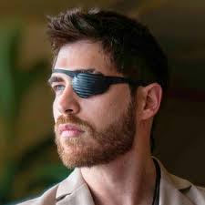 Cool & Different Bloodshot Eye Patch 9cm