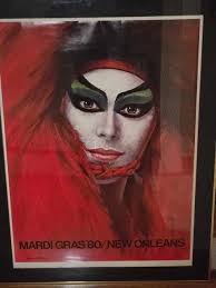 Mardi Gras Poster Framed FOR SALE!