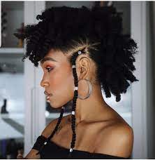 Hairstyle bangs long hair punk rock, hair, black hair, people, woman png. Love This Natural Afro Hair Style Protectivestyles Africanstyle Kinkycurly Afropunk Hair Afro Hairstyles Natural Hair Styles Natural Afro Hairstyles