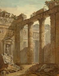 Charles Louis Clerisseau 1721 1820 Architecture Painting Landscape Art Architecture Art