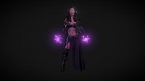 Today is liliana's fourth birthday. Liliana Vess Magic The Gathering 3d Model By Nickmh Nickmh 05fada0
