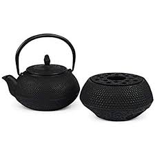 Japan Design Set Gusseisen Teekanne Arare 0 9 Ltr Schwarz Stovchen Teekanne Japan Design Design Set
