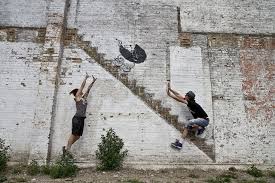 Banksy Chicago Jump Up And Save Her Banksy Street Art Photo Art