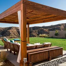 See more ideas about pergola, modern pergola, backyard. Modern Fat Timber Pergola Custom Made From Redwood