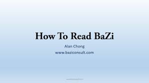 how to read a bazi chart