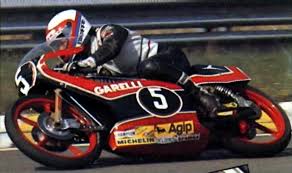 Esordisce nel 1983 in sella alla mba in 125, e in 12 anni di carriera raccoglie due titoli mondiali di 125 (1985 e 1987). Garelli 125 Gp