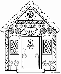 Christmas is just around the corner. Printable Gingerbread House Coloring Pages For Kids