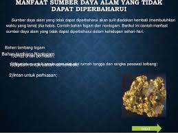 Aug 10, 2019 · contoh sumber daya alam yang tidak dapat diperbarui. Contoh Sumber Daya Alam Yang Tidak Dapat Diperbaharui Adalah Mosaicone