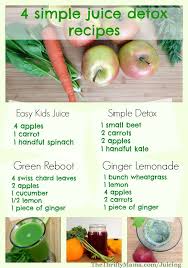 Stir in chia seeds after juicing, for a thicker texture — and a healthy dose of fiber and protein. Healthy Juicing Recipes 4 Simple And Easy Juice Recipes Natural Thrifty Easy Juice Recipes Detox Juice Recipes Detox Juice