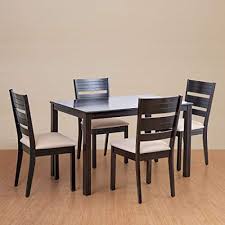 Choose a wicker patio dining set. Dining Table Buy Dining Table Online At Best Prices In India Amazon In