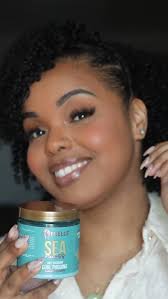 Braid Out Perfection with Sea Moss Curl Pudding