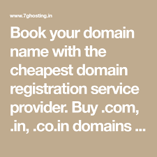 Book Your Domain Name With The Cheapest Domain Registration Service Provider Buy Com In Co In Domains From Only Rs Domain Registration Domain Buy Domain