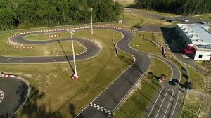 When they announced that the july race at talladega is 2.667 miles long and there are no lights there. New Go Kart Track Lets You Race Like The Pros Abc13 Houston