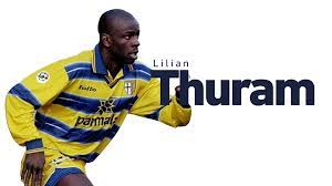 Biographie de lliliam thutam recordman des selection en equipe de france et un defenseur hors pair. Lilian Thuram Parma Calcio 1913