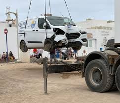 El deportista de armenia andranik karapetyan sufre una terrible lesión cuando. En La Graciosa Tambien Hay Accidentes De Trafico Ser Lanzarote Cadena Ser