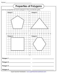 polygon worksheets