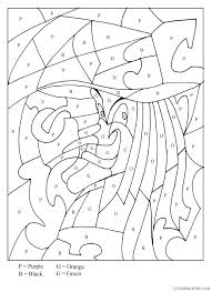 This beautiful horse in this coloring sheet is andalusian horse. Witch Coloring Pages For Girls Color By Letters Halloween Witch Printable 2021 Coloring4free Coloring4free Com