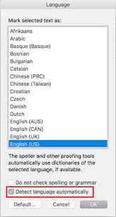 Write or speak afrikaans online to improve grammar or conversation. Let Outlook For Mac Automatically Detect And Spell Check Languages In Your Emails Outlook For Mac