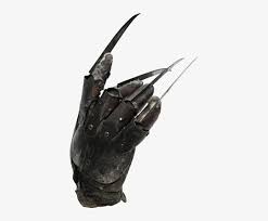 Krueger created it himself in his boiler room hideout out of sheet metal, pipes, fishing knives, rivets, and an old leather work glove. Share This Image Freddy Krueger Glove Png Png Image Transparent Png Free Download On Seekpng