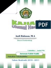 Maybe you would like to learn more about one of these? Buku Kajian Ulumul Hadis Pdf