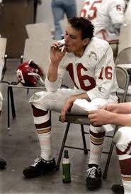 Adam Carriker - Chiefs QB Lenny Dawson smoked a cigarette ...