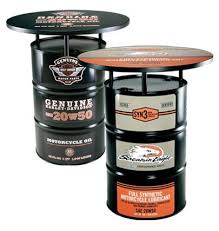 tables meubles en tonneau tonneau deco garage