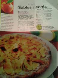 Ma Recette Preferee De Sable Geant Aux Pommes Recettes Preferees Recette Sables