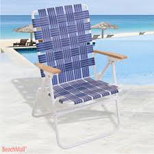 4 Pos High Seat Web Lawn Beach Chair Beachmall Com Beach Chairs Chair Outdoor Chairs