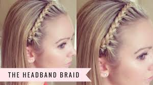 From thick hair to thin, as well as curly and straight, these braids will suit everyone. Headband Braid With Clip In Hair Extensions Youtube