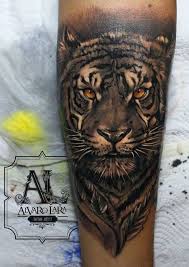Outstanding Tiger Tattoo Inkstylemag Tiger Tattoo Tiger Tattoo Sleeve Leg Tattoos