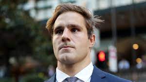 As closing addresses concluded in the district court trial of the footballer and his friend, callan sinclair, mr de belin's barrister david campbell sc told the jury. 07p8argdd Ozm