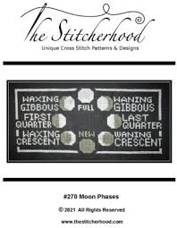 Voodoo ladies, pentacle or many more pagan witch designs, ⚜ dimensions ⚜ every product has slightly different dimensions: Cross Stitch Design Wicca Cross Stitch Moon Phases Pdf Download