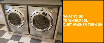 Reach up along the inside of the front and locate the bottom of the . 8 Reasons You Re Whirlpool Duet Washer Won T Turn On