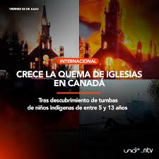 Noticias iglesia canadá indígenas canada indigenas hallazgo @team_es_edit. M1fueug5smlhnm