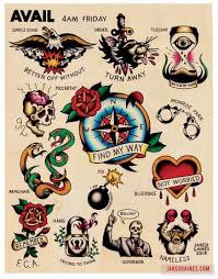 Flash Small American Traditional Tattoos Novocom Top