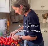 Freezing garden tomatoes is so simple when using this vacuum sealer! Just wash and dry your cherry tomatoes and core any larger ones. Add them to a food storage bag and seal! It’s as simple as that! I ...