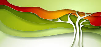 Vector Background Green Tree Abstract Tree Abstract Paper Summer Trees