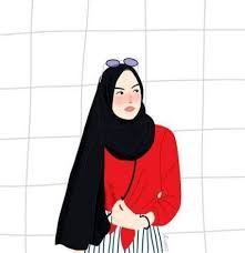 Koleksi gambarnyapun semakin banyak seperti yang terdapat di instagram, twitter hingga pinterest. 215 Gambar Kartun Muslimah Cantik Lucu Dan Bercadar Hd Gambar Gadis Seni Kartun
