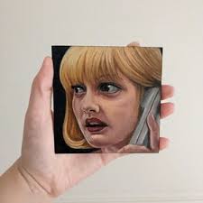 Scream Drew Barrymore articulated paper doll Casey Becker