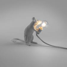 mouse lamp sitting design by seletti burke decor animal lamp lamp creative lamps