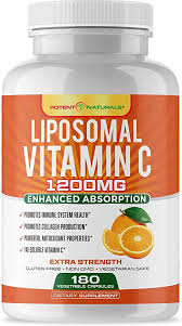 Looking for best vitamin c serum? Amazon Com Liposomal Vitamin C 1200mg 180 Capsules By Potent Naturals High Absorption Fat Soluble Vitamin C Collagen Booster Antioxidant Immune Support Anti Aging Skin Supplement Non Gmo Gluten Free Health