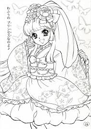 The black and white drawings can be printed and colored by hand or directly on the computer. Coloring Pages For Adults Anime Mouse